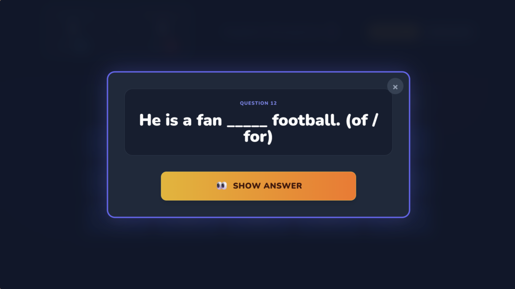 English Champions Challenge – 6th Grade