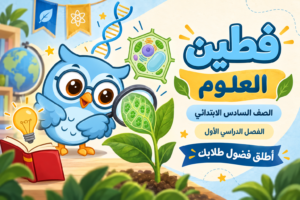 حقيبة العلوم – الصف السادس الابتدائي – الفصل الأول